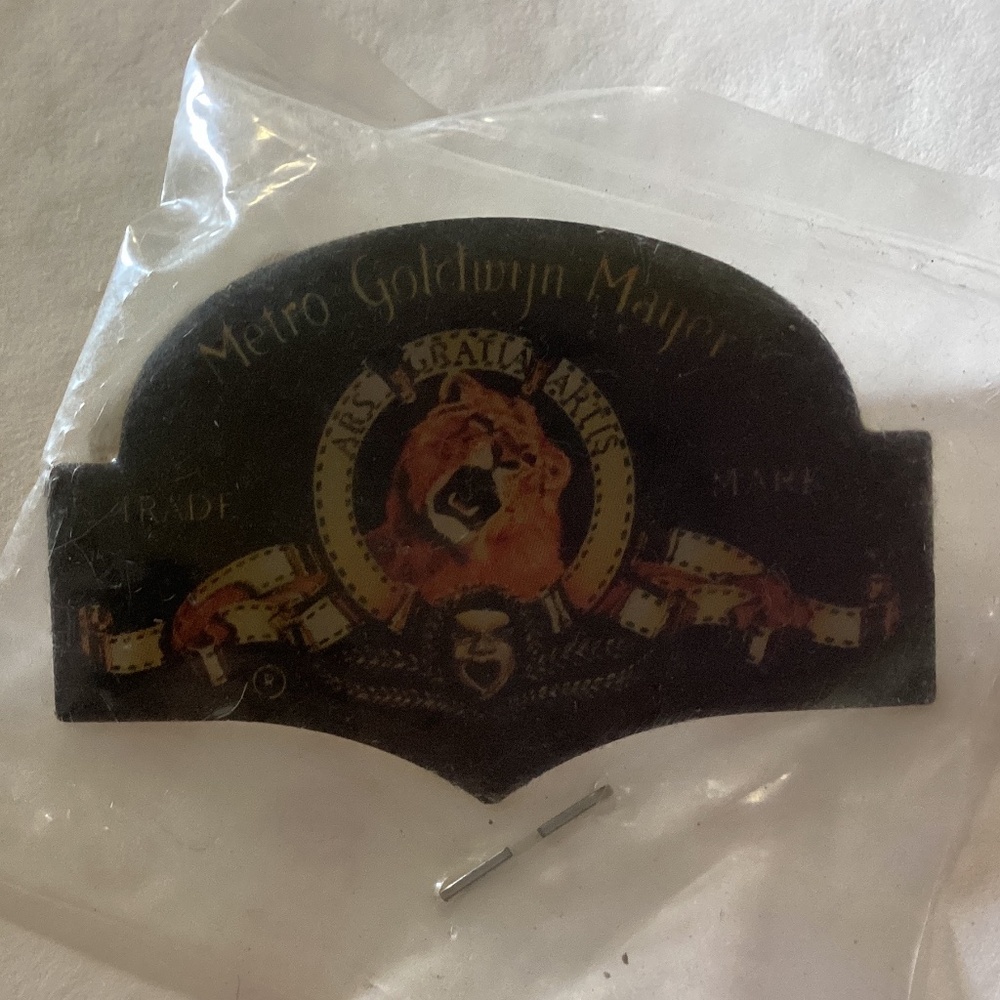 Vintage MGM Metro Goldwyn Mayer Film Pin
